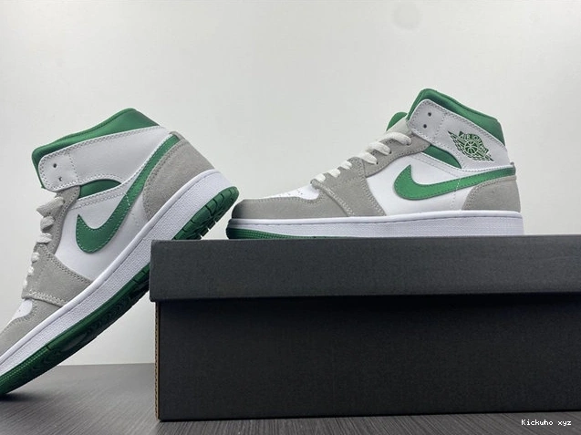 SE Jordan1 Mid Comfortable Green 3705 DC7294- Grey 1028